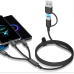 Зарядний кабель 1,2 метра 3в1: iPad, Micro-USB, Type-C Зарядний кабель 1,2 метра 3в1: iPad, Micro-USB, Type-C