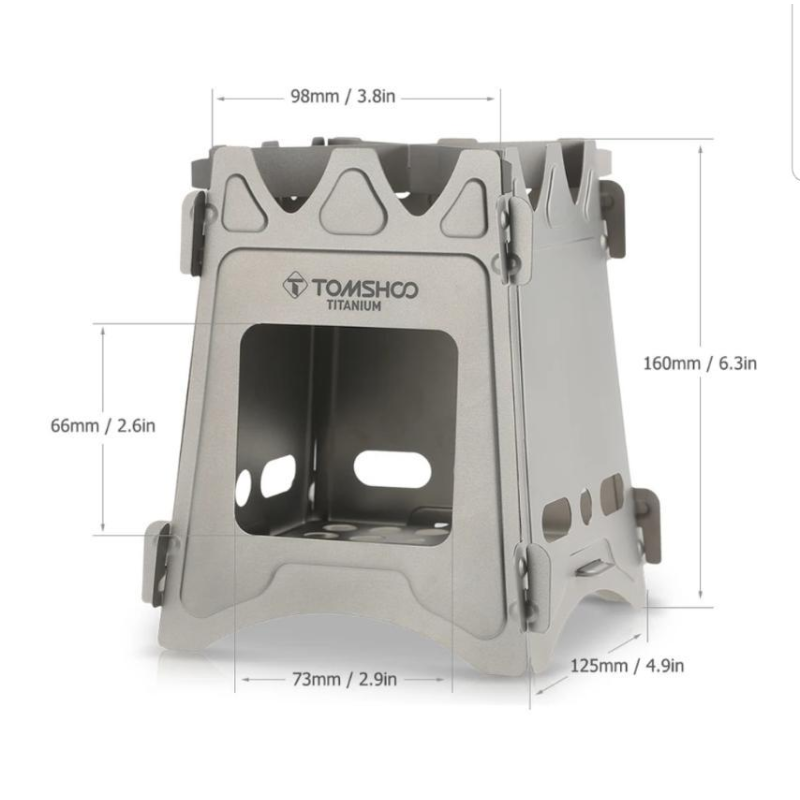 Титанова дрібниця TOMSHOO 200 грамів 12,5х12,5х16см
