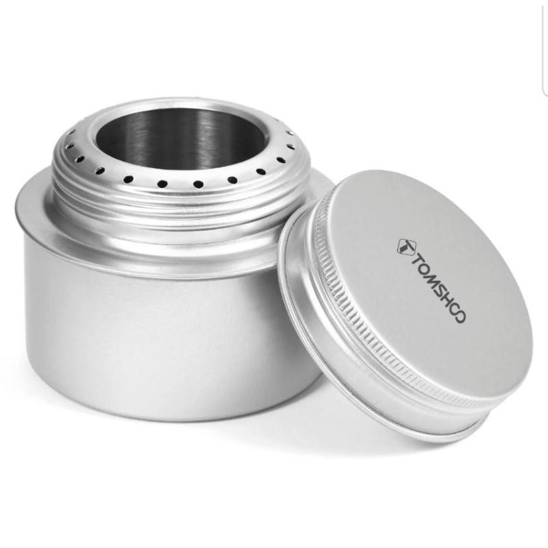 Спиртовий пальник алюміній без підставки TOMSHOO