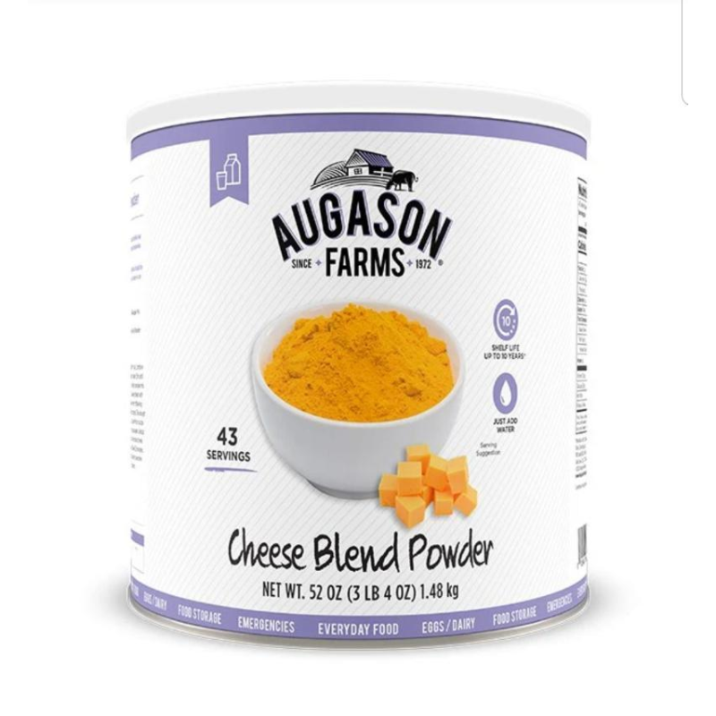 Сублімований продукт Augason Farms Cheese Blend Powder 43 порції (США)