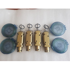 Комплект системи охорони периметра табору (4 шт.) + міцна нитка (4 шт.)