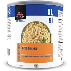 Сублімована їжа Mountain House Rice & Chicken 9 порцій Зберігання 30 років! США