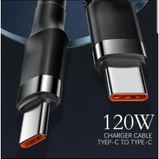 Зарядний кабель Type-C /Type-C. PD120 W 1метр