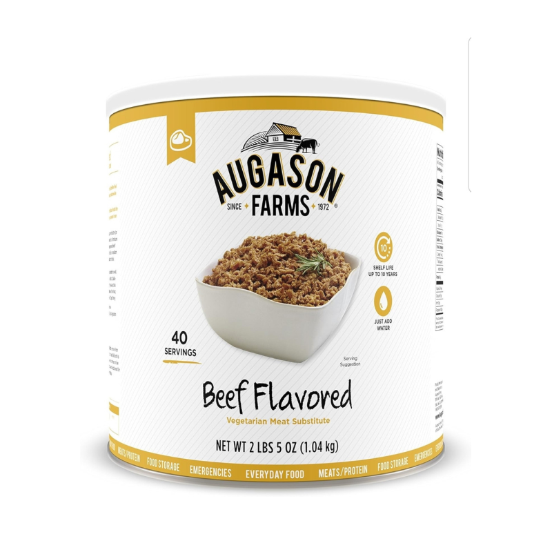 Сублімована їжа Augason Farms Вегетаріанське м“ясо США зберігання 10 років! Сублімована їжа Augason Farms Вегетаріанське м“ясо США зберігання 10 років!