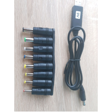 Кабель живлення роутера USB 9вольт 1метр