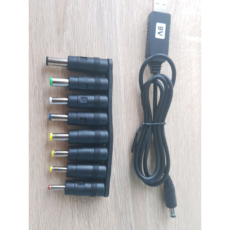 Кабель живлення роутера USB 9вольт 1метр Кабель живлення роутера USB 9вольт 1метр