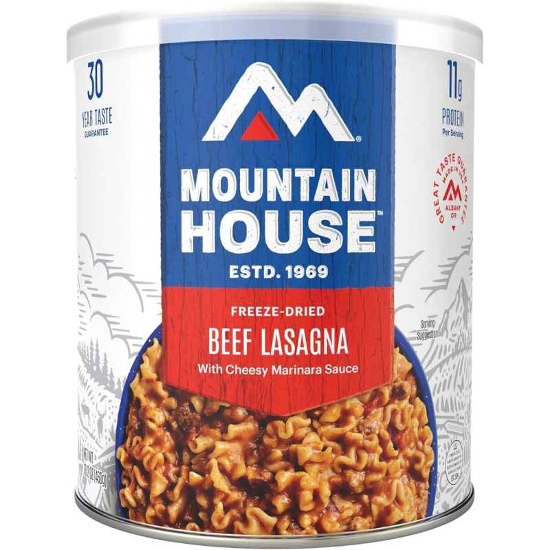 Сублімована їжа Лазанья Mountain House з м“ясним соусом США. Зберігання 30 років!