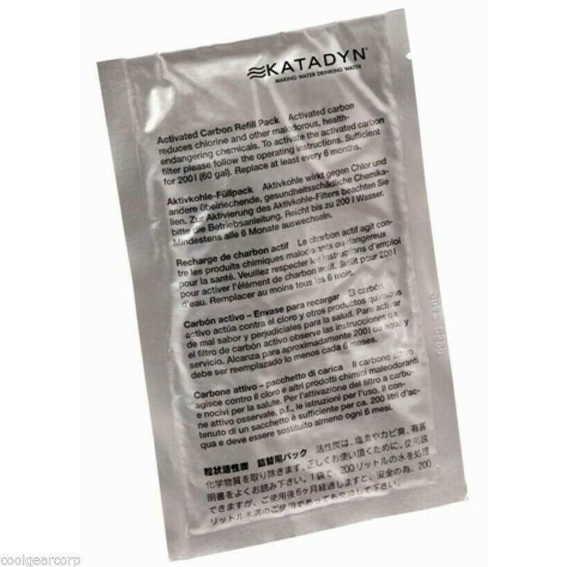 Змінний вугільний фільтр Katadyn Vario Carbon Refill-2шт