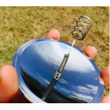 Сонячна запальничка. Пластик. Діаметр 9,5 см