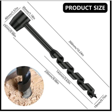 Ручне свердло 19 мм. Виживання в лісі.