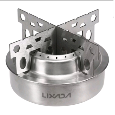 Спиртовий пальник Lixada неіржавка сталь