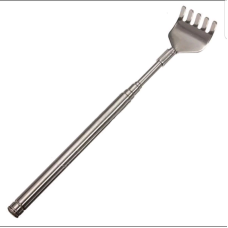 Чесалка. Нержавейка. Телескопічна. 50см